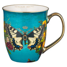 Load image into Gallery viewer, Mug Teal/White Butterfly Hope Isa. 40:31
