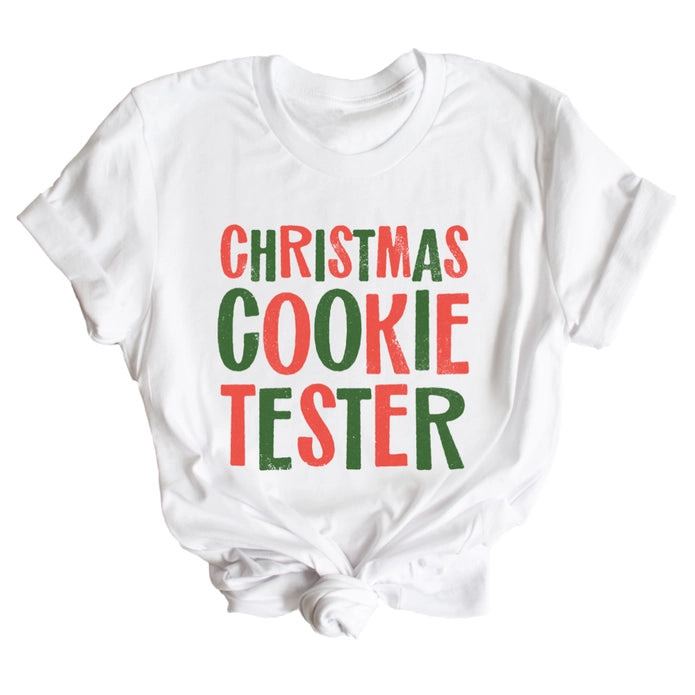 Christmas Cookie Tester Graphic Tee