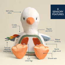 Load image into Gallery viewer, Itzy Bitzy Mirror™ Sensory Tummy Time Mirror - Goose
