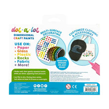 Load image into Gallery viewer, Dot-A-Lot: Dimensional Craft Paint - Bright (Set of 8)
