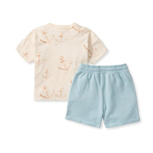 Load image into Gallery viewer, Anchors Boy Tee &amp; Shorts Set

