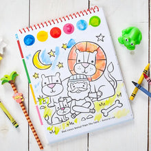 Load image into Gallery viewer, Cozy Club Bible Friends Art Pad
