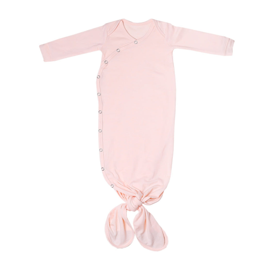 COPPER PEARL® Newborn Knotted Gown BLUSH