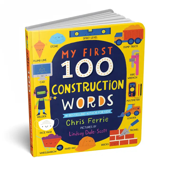 My First 100 Construction Words- Board Book Padded