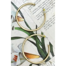Load image into Gallery viewer, The Best of Hoops Earrings - Matte Gold
