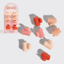 Load image into Gallery viewer, Recycled Mini Cloud Clips 8pc Set - Assorted Cherry Blossom
