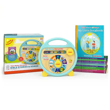 Load image into Gallery viewer, Bible Stories and Songs Music Player &amp; Storyteller Book Set
