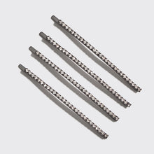 Load image into Gallery viewer, Extra Long Rhinestone Bobby Pins - Set of 4
