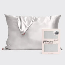 Load image into Gallery viewer, Standard Satin Pillowcase - Silver
