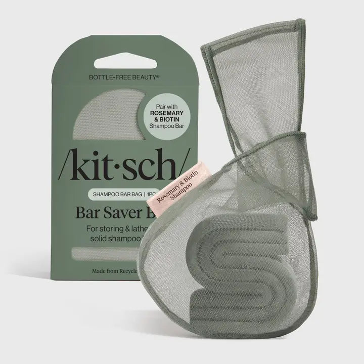 Shampoo Bar Saver Bag (Rosemary & Biotin)