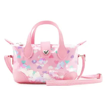 Confetti Hearts Pouchette Crossbody Bag
