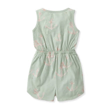 Load image into Gallery viewer, Anchors Organic Girl Romper
