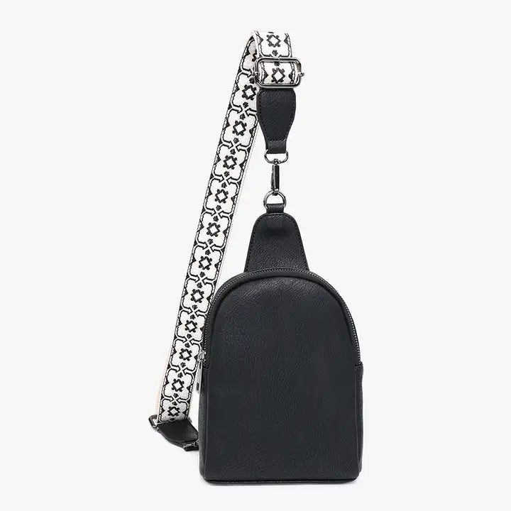 Jen & Co Ellen Sling Bag - Black