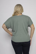 Load image into Gallery viewer, Round Neck Batwing Sleeve Top
