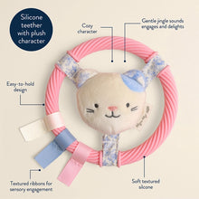 Load image into Gallery viewer, Itzy Ring Pal™ - Teething Ring with Plush Character
