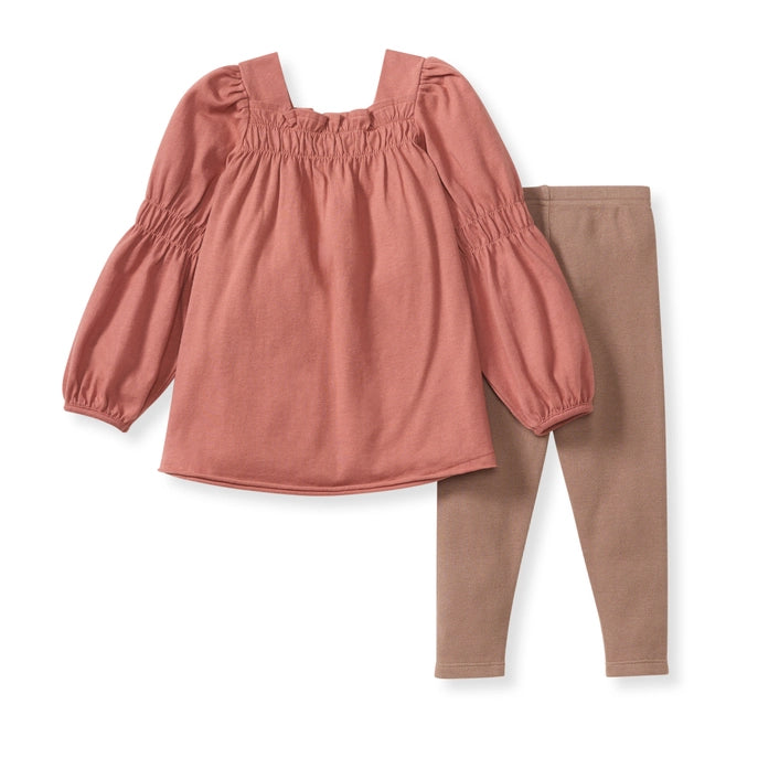 Smocked Toddler Tunic Set