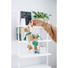 Load image into Gallery viewer, Link &amp; Love™ Llama Activity Plush Silicone Teether Toy

