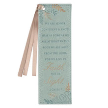 Load image into Gallery viewer, Faux Leather Inspirational Bookmark
