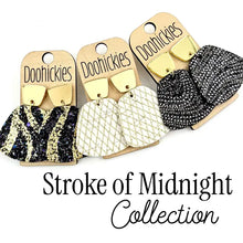 Load image into Gallery viewer, Stroke of Midnight New Years Jasmine Earring Collection
