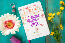 Load image into Gallery viewer, 2-Minute Prayers For Girls (Prayer Devotional, Ages 6-10)
