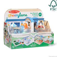 Load image into Gallery viewer, Cheery Lane Ice Cream and Pizza Play Set
