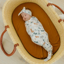 Load image into Gallery viewer, COPPER PEARL® Knit Swaddle Blanket - Rufus
