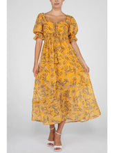 Load image into Gallery viewer, Miss Me® Long Puff Sleeve Floral Dress
