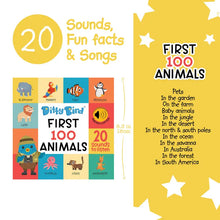 Load image into Gallery viewer, Ditty Bird Sound Book: First 100 Animals
