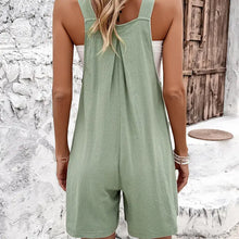 Load image into Gallery viewer, Short Jumpsuit with Adjustable Straps

