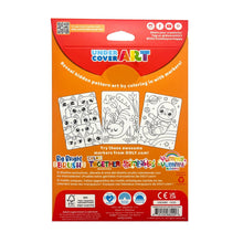 Load image into Gallery viewer, Undercover Art Hidden Patterns Coloring Activity - Smitten Kitten

