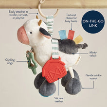 Load image into Gallery viewer, Link &amp; Love™ Cow Activity Plush Silicone Teether Toy
