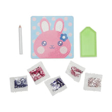 Load image into Gallery viewer, Razzle Dazzle D.I.Y. Mini Gem Art Kit - Bouncy Bunny
