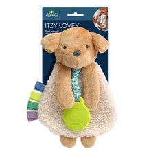 Load image into Gallery viewer, Itzy Lovey™ Puppy Plush with Silicone Teether Toy
