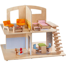 Load image into Gallery viewer, Little Friends Dollhouse Town Villa with Furniture
