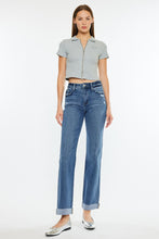 Load image into Gallery viewer, KanCan High Rise True Straight Jean
