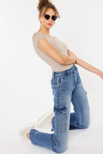 Load image into Gallery viewer, High Rise Wide Flare Jeans
