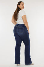 Load image into Gallery viewer, Plus Mid Rise Flare Jeans
