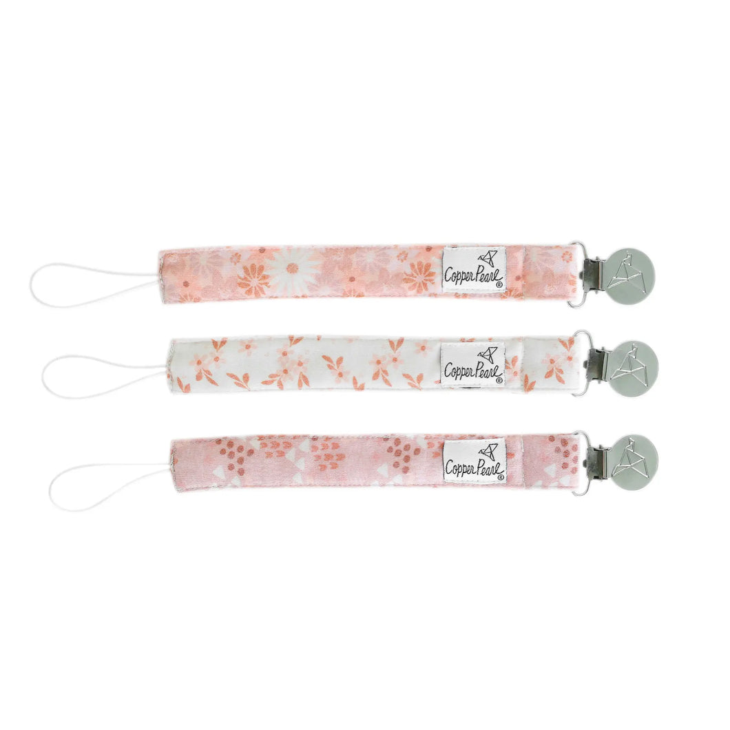 COPPER PEARL® Binky Clip Set Rue