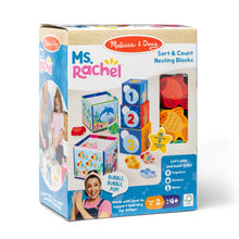 Load image into Gallery viewer, Ms. Rachel Sort &amp; Count Nesting Blocks
