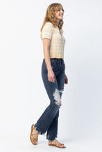 Load image into Gallery viewer, Judy Blue® Midrise Hi Contrast Slim Bootcut Jean
