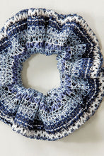 Load image into Gallery viewer, Multi Stripe Crochet Scrunchie
