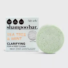 Load image into Gallery viewer, Tea Tree &amp; Mint Clarifying Shampoo Bar
