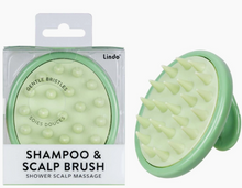 Load image into Gallery viewer, Shampoo &amp; Scalp Brush with Soft Silicone Bristles
