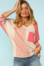 Load image into Gallery viewer, Raglan 3/4 Sleeve Oversized Top
