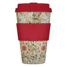 Load image into Gallery viewer, Reusable Travel Coffee Cup - Floral
