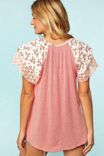 Load image into Gallery viewer, Tie String Flutter Short Sleeve Top

