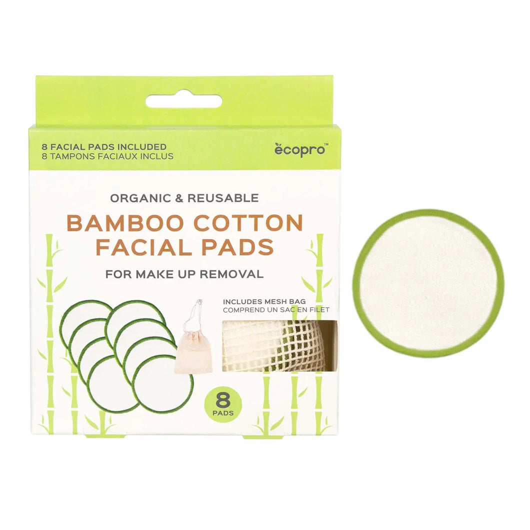 EcoPro Bamboo Cotton Facial Pad
