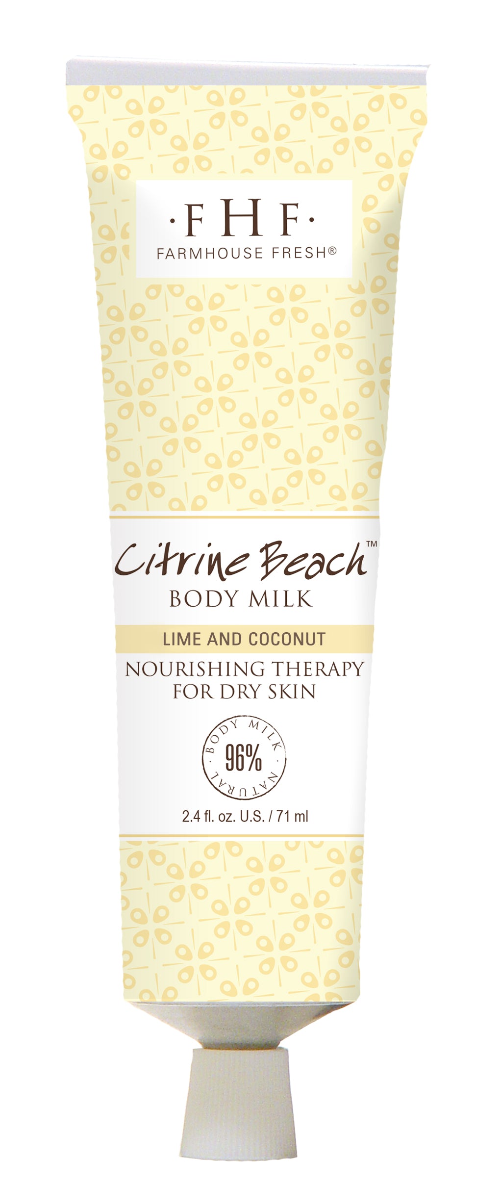 FarmHouse Fresh® Citrine Beach Body Milk Lotion - 2oz