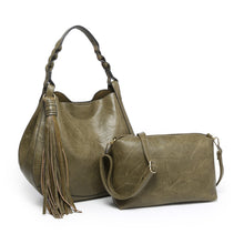 Load image into Gallery viewer, Jen &amp; Co® Eloise Large Tassel Hobo Bag
