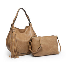 Load image into Gallery viewer, Jen &amp; Co® Eloise Large Tassel Hobo Bag
